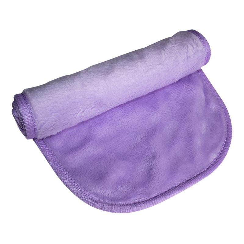 Microfibre Makeup Remover Towel Soft Face Cleaning Cloth Reusable Eraser 40x20cm - Pink