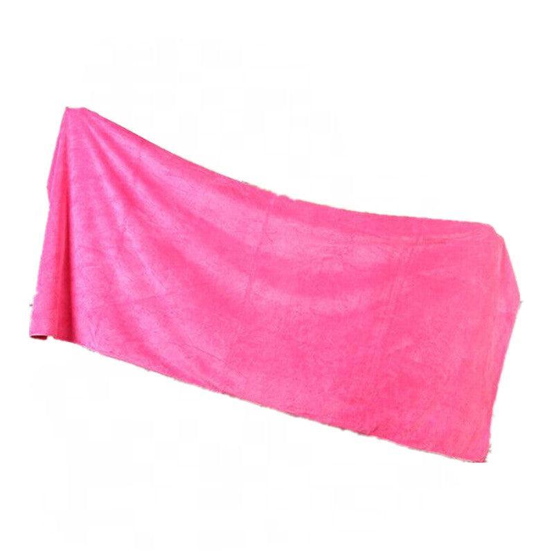 Microfiber Towel Gym Sport Footy Travel Camping Swimming Beach Bath Microfibre - Green