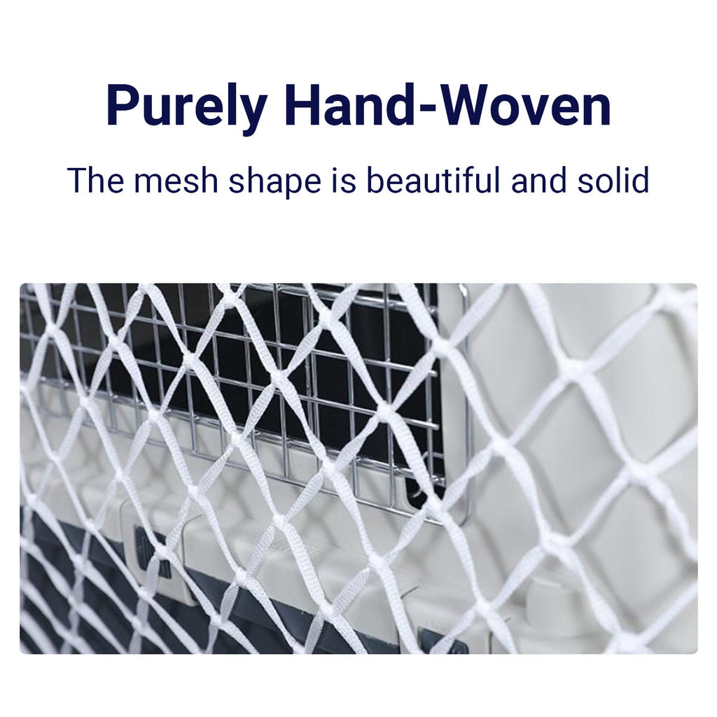 Pet Carrier Net Bag for Cat Dog Travel Mesh Cover Protective Tote Use - 50 × 33 × 33 cm