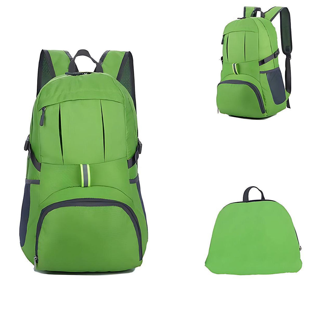 35L Light Foldable Outdoor Sports Backpack Camping Hiking Travel Bag - Blue