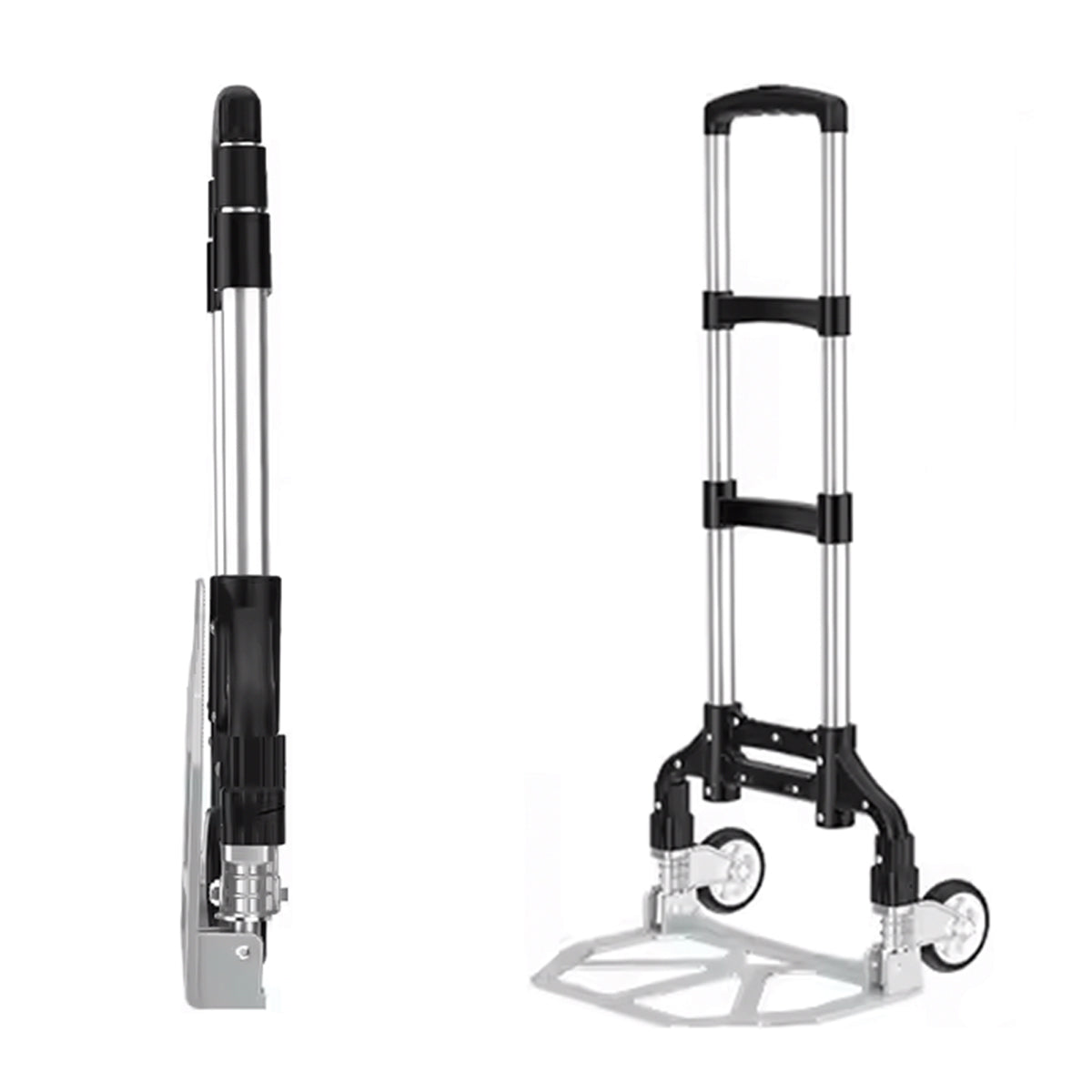 Folding Hand Trolley Cart Heavy Duty Utility Truck Portable Pull Wagon Trailer
