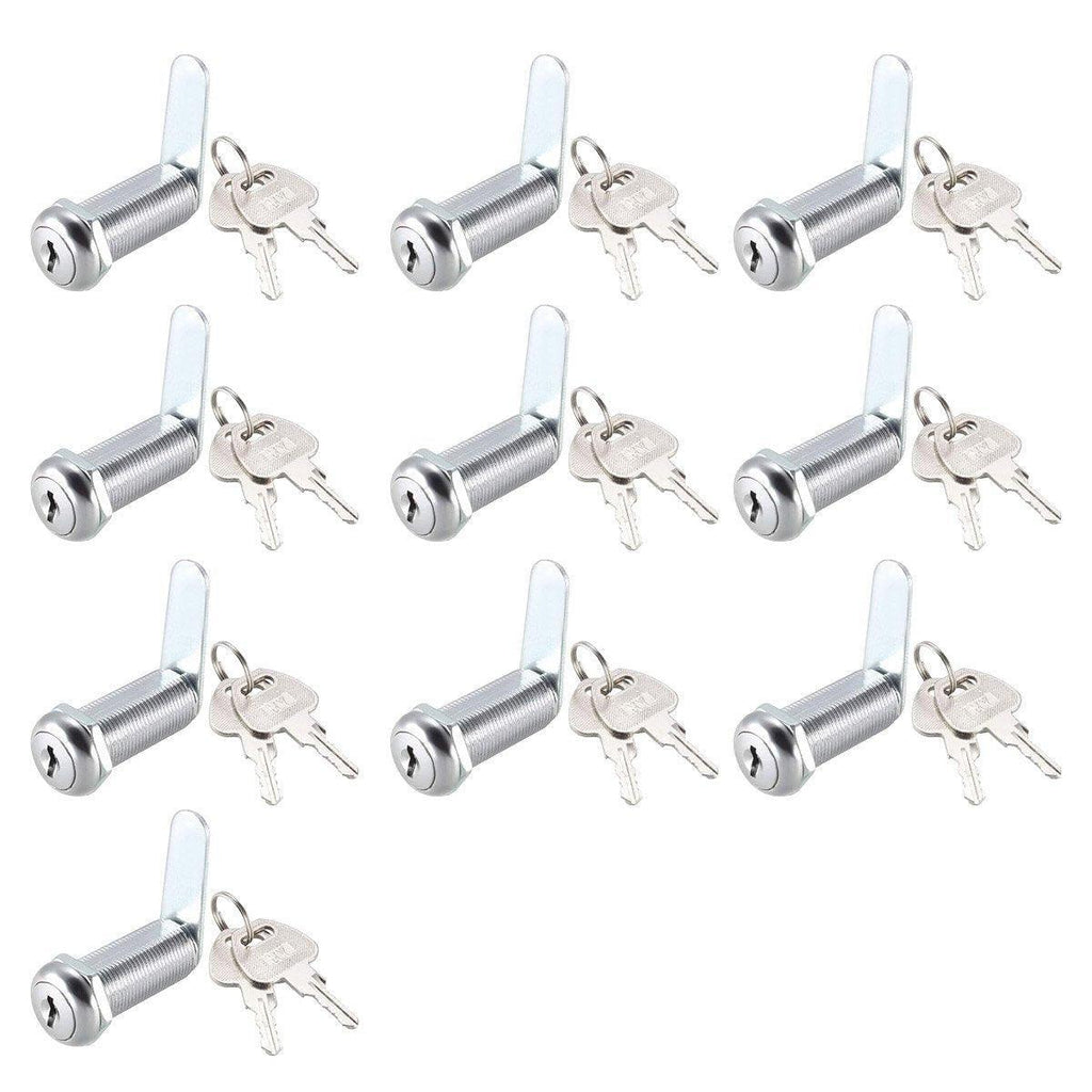 1/5/10pcs File Cabinet Drawer Milk Box Swivel Lock Small Round Security Lock - 20mm-1PC
