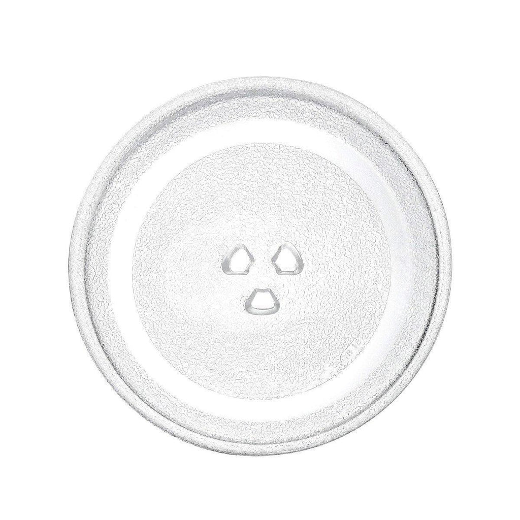 Microwave Glass Turntable Replacement Plate Y Type Coupler Fit in 3 Sizes - 245mm