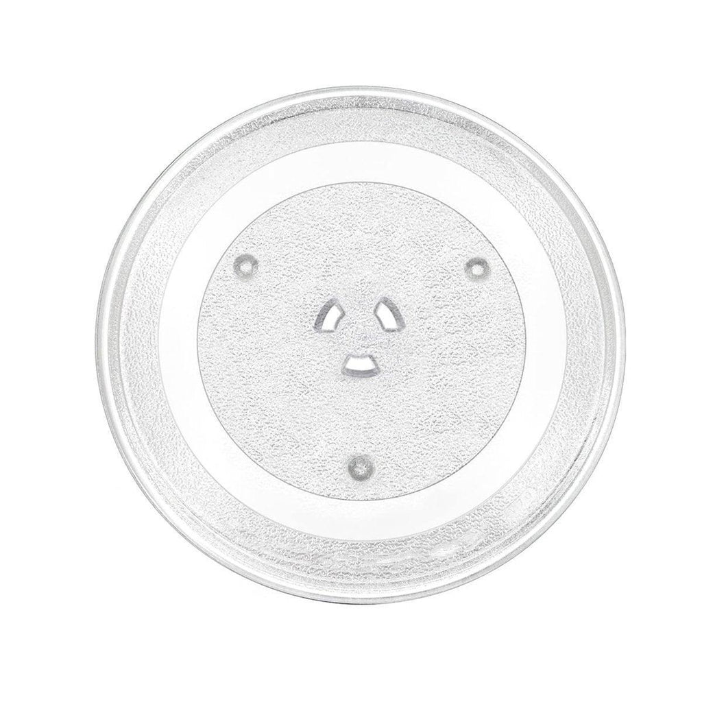 Microwave Glass Turntable Replacement Plate Y Type Coupler Fit in 3 Sizes - 245mm