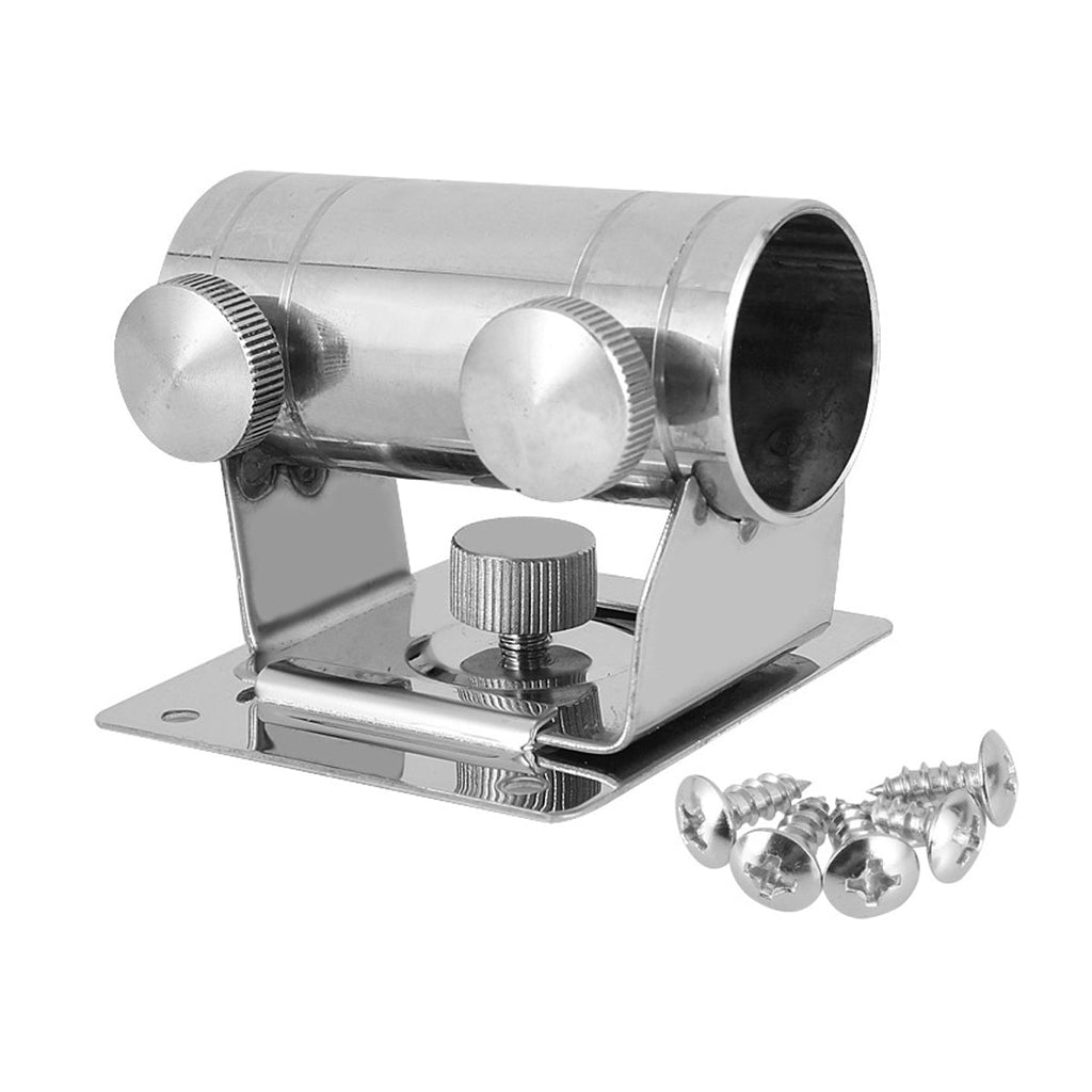 High Strength Adjustable Stainless Steel Umbrella Holder Bracket Stand Base