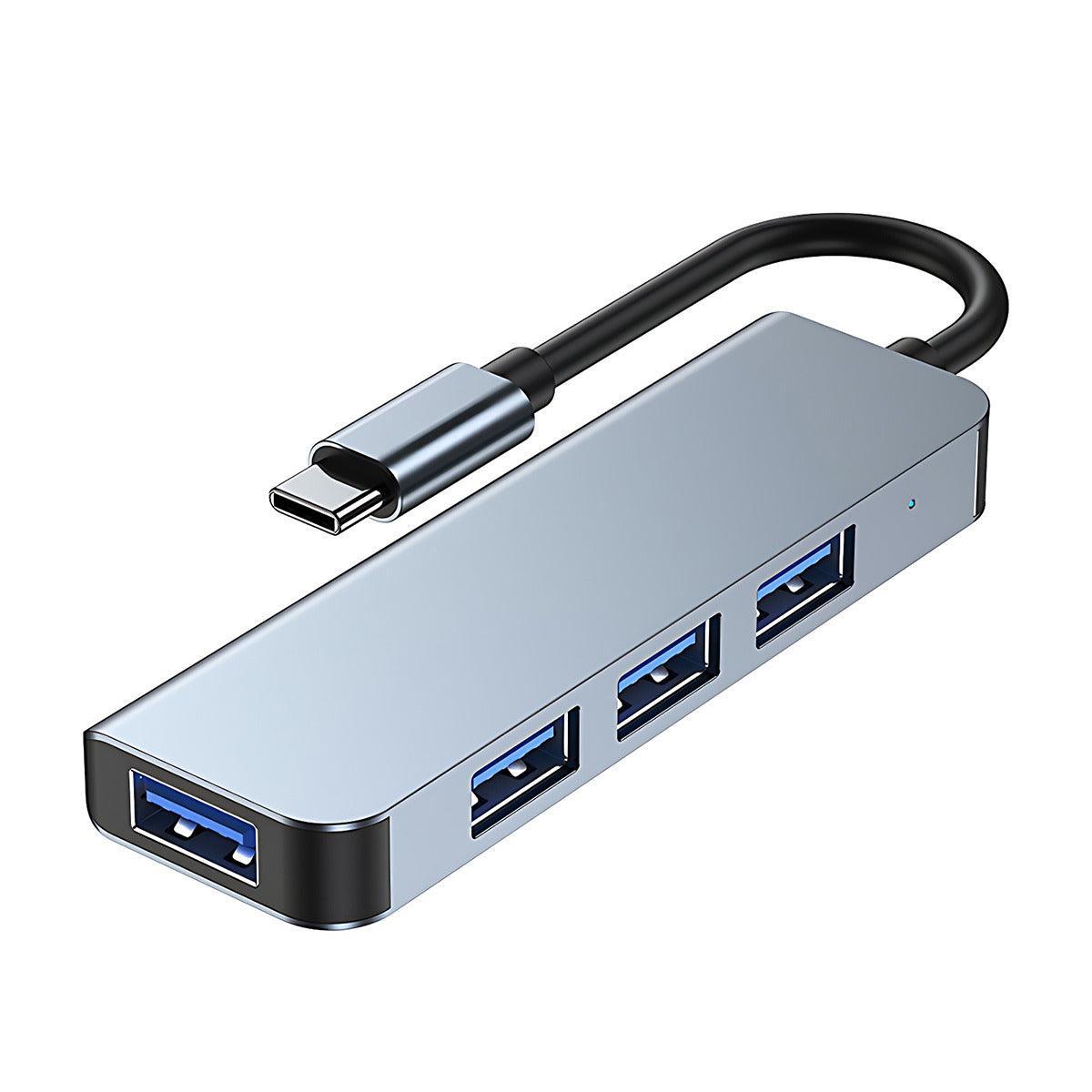8/6/4-In-1 Usb-C Hub Adapter Type-C Hub Hdmi For Macbook Pro/Air Ipad Pro Laptop - 6-IN-1