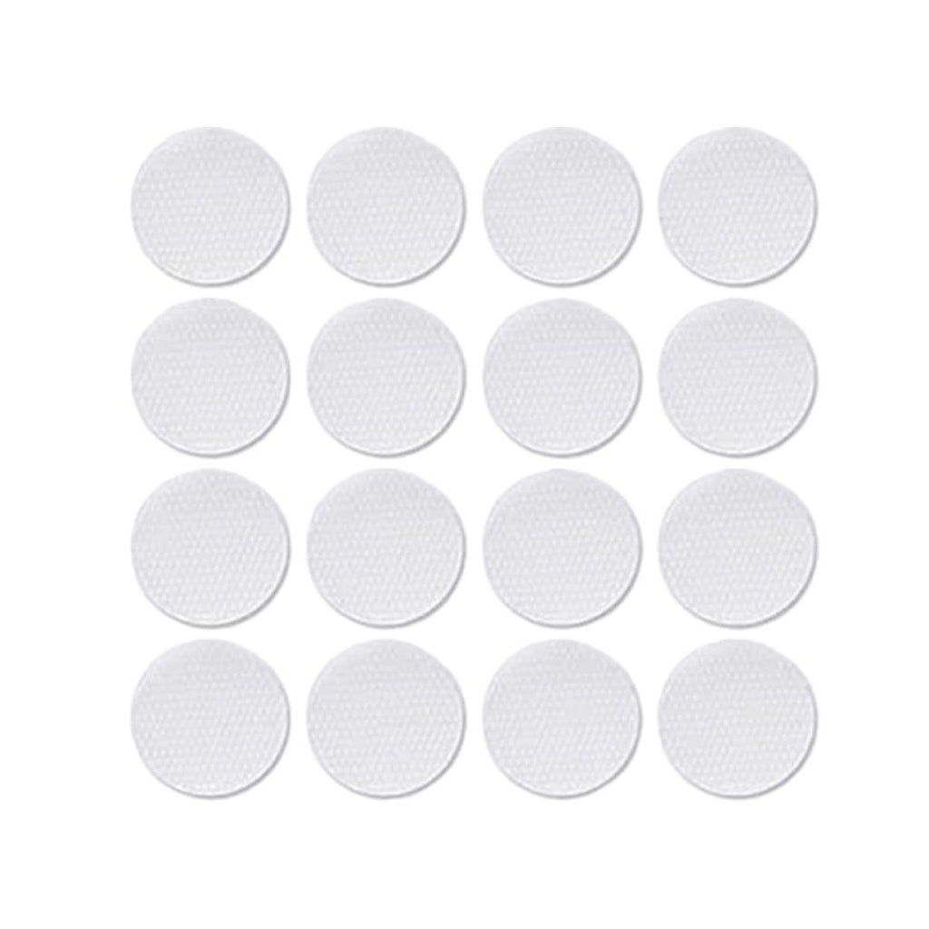 Strong Sticky Round Self Adhesive Dots DIY Bond Tape No Mark Fasteners - White 102Pairs - 15mm