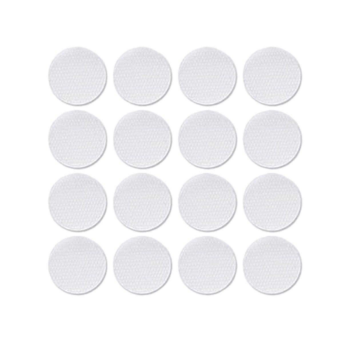 Strong Sticky Round Self Adhesive Dots DIY Bond Tape No Mark Fasteners - Black 30Pairs - 15mm