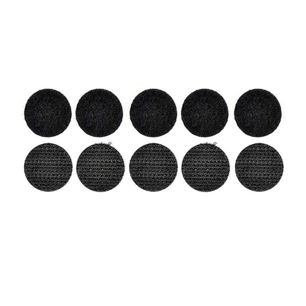 Strong Sticky Round Self Adhesive Dots DIY Bond Tape No Mark Fasteners - White 20Pairs - 20mm
