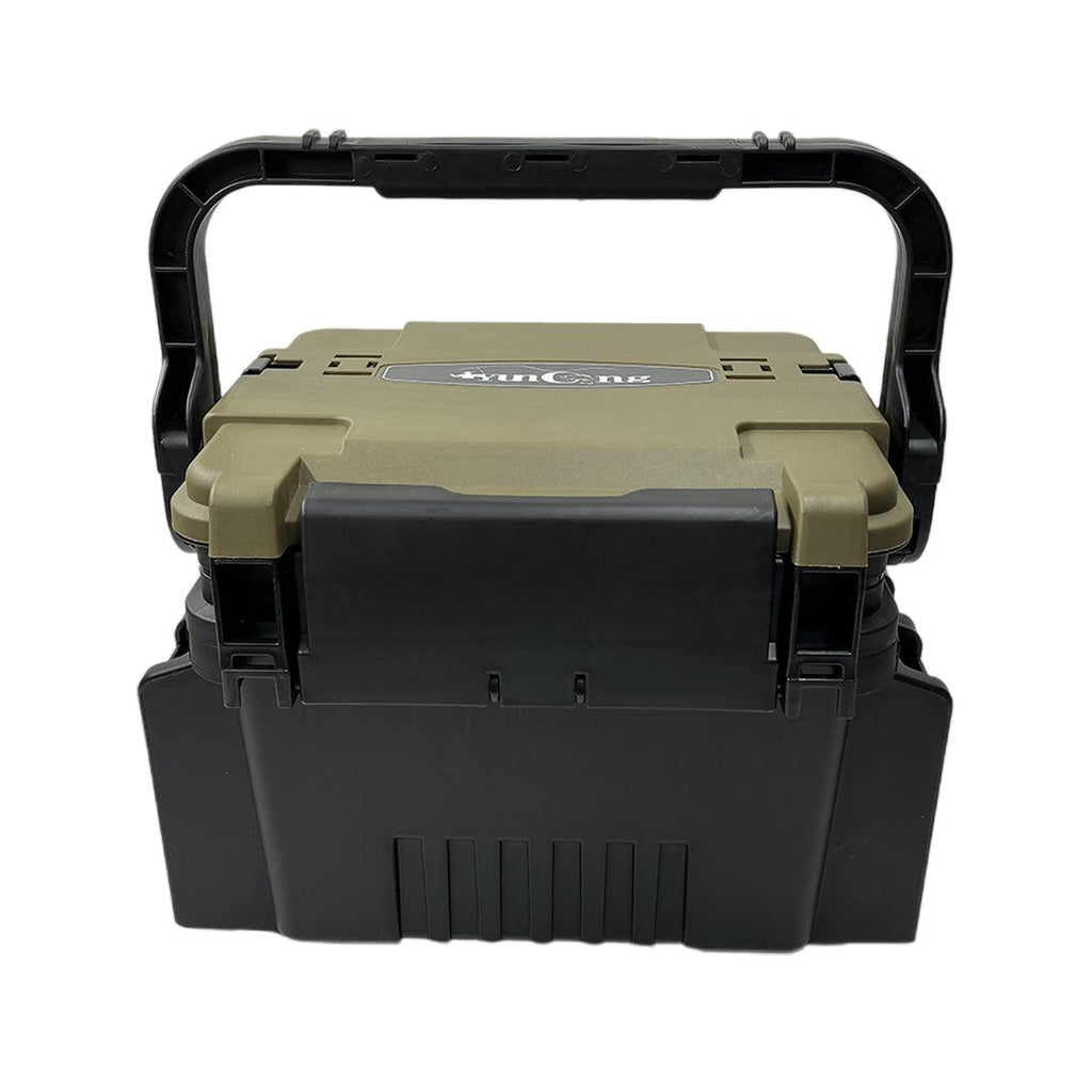 Multifunctional Fishing Tackle Box Portable Gear Storage Case Organizer Tool Box - Blue