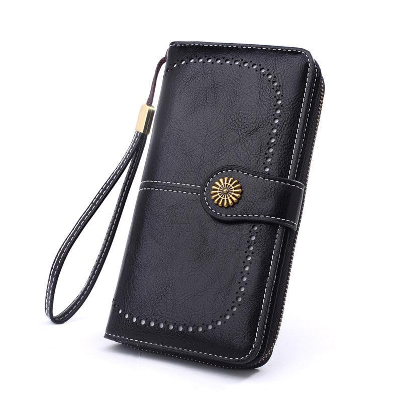 Women Wallets Purse Organizer Pouch Bag Credit Card Cash Holder Case Handbag Au - Blue