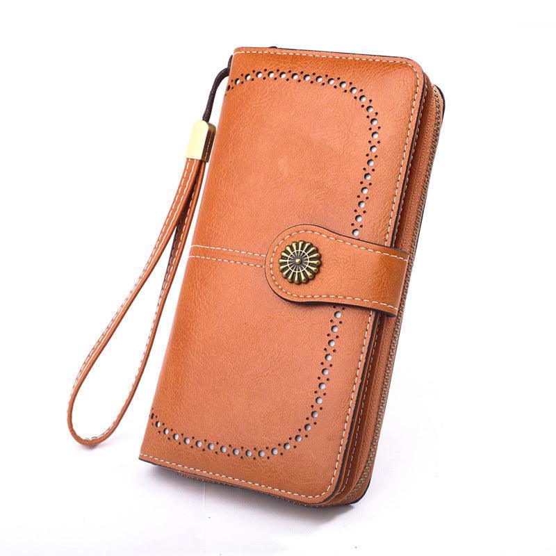 Women Wallets Purse Organizer Pouch Bag Credit Card Cash Holder Case Handbag Au - Blue