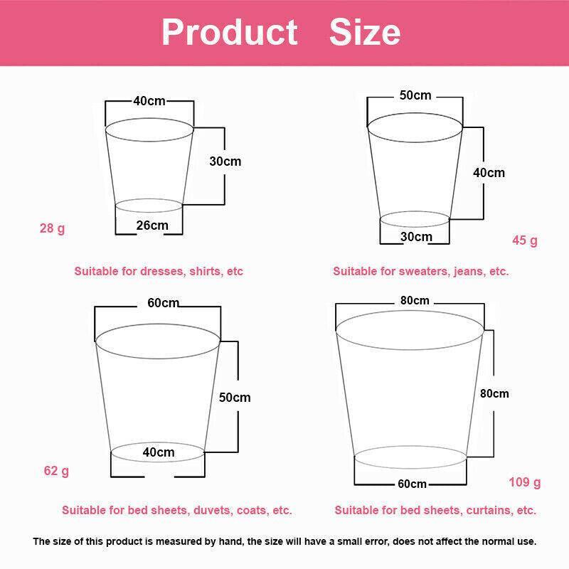 Laundry Washing Mesh Net Bag Drawstring Delicate Cloth Cleaning Clothes Lingerie - XL (80*60CM)