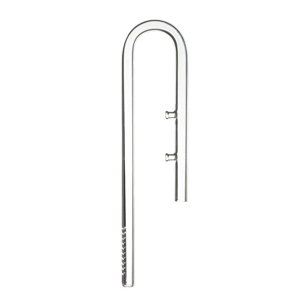 Aquarium Glass Inlet Outlet Pipe Fish Tank Filter Oil Film Remover Plant Holder - Lily inlet-12mm
