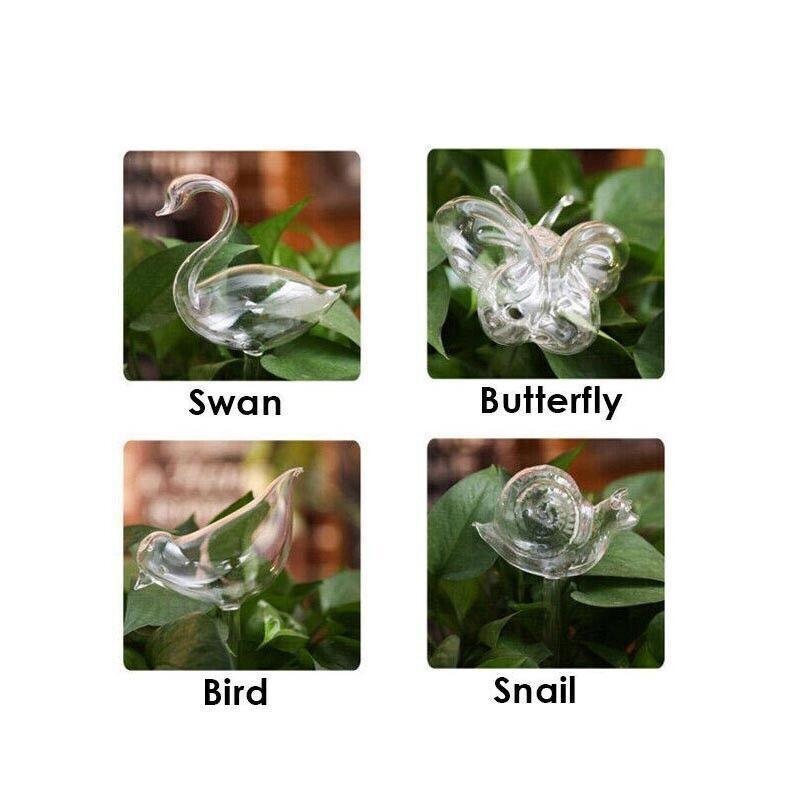 Automatic Self Plant Watering Glass Bulbs Water Feeder Indoor Irrigation Outdoor - Birdie