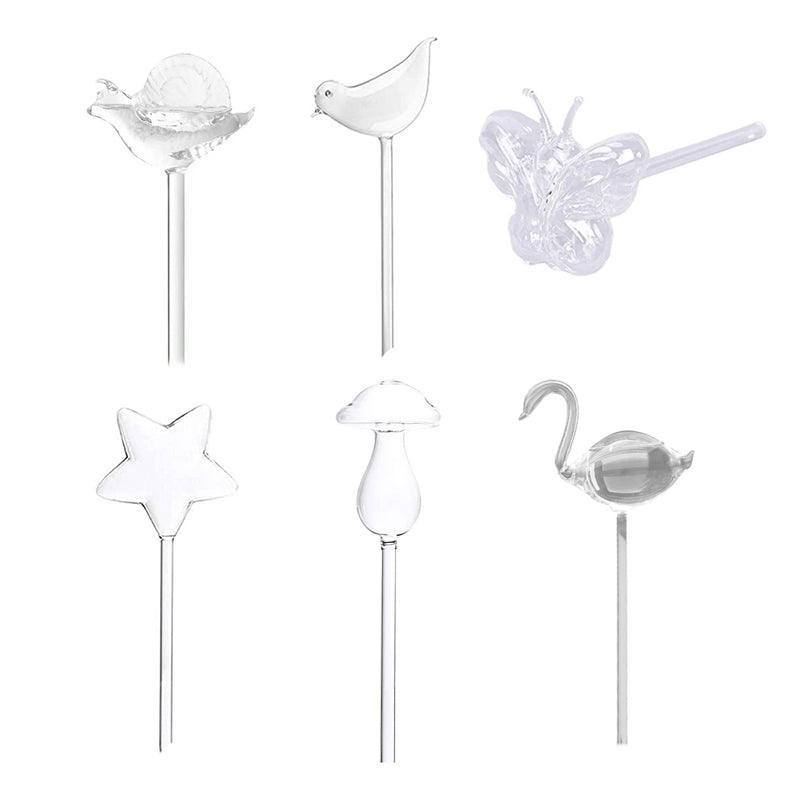 Automatic Self Plant Watering Glass Bulbs Water Feeder Indoor Irrigation Outdoor - Swan