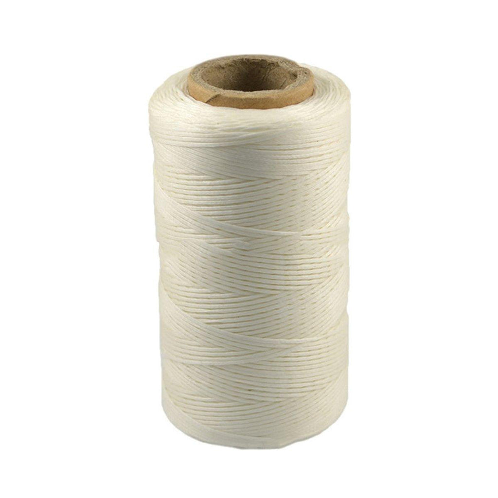 260m 150D Leather Sewing Waxed Thread Hand Stitching Craft Repair Cords 4Colours - Brown