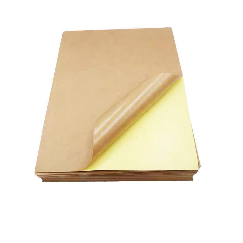 A4 Self Adhesive Sticker Paper Sheet Label Laser Inkjet Print Mailing Address - White Glossy*20 PCS