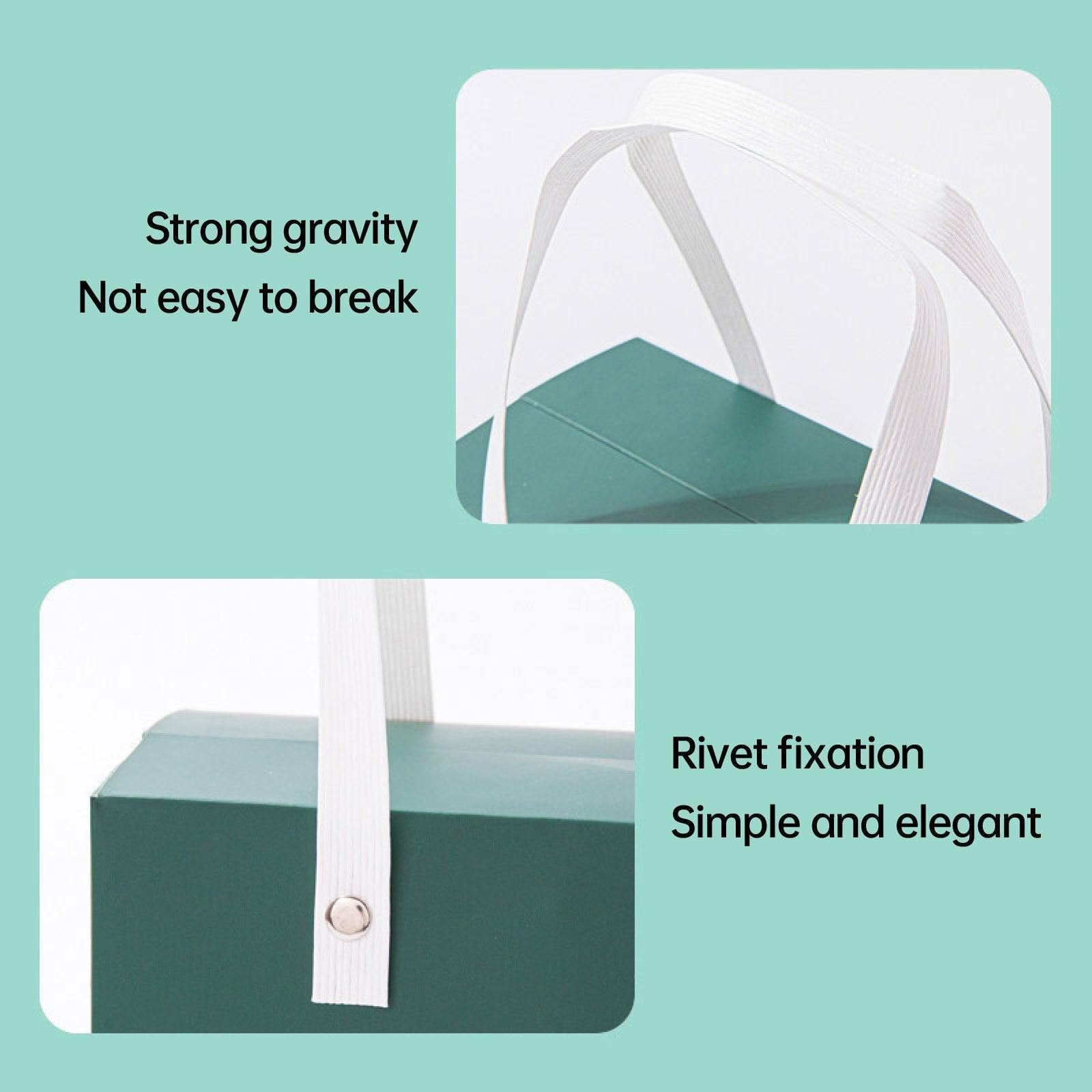 20pcs Translucent Gift Bags Packaging Tote Birthday Party Favors Candy Bags - Pink-M Size