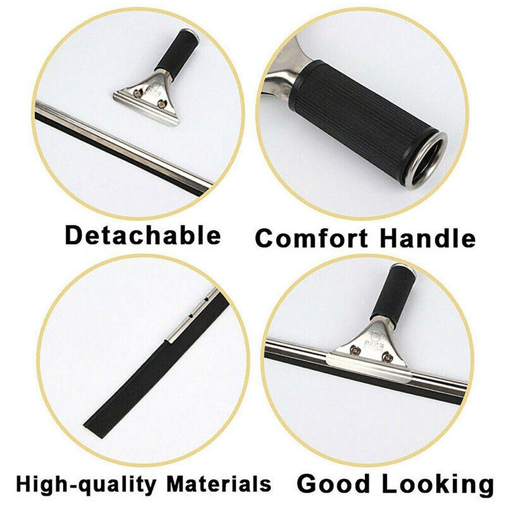 Household Wiper Bathroom Scraper Cleaning Tool for Glass and Floor Cleaning - 25CM