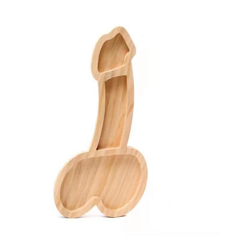 Wooden Cheese Board Serving Aperitif Board Charcuterie Board Meat Cheese Platter - S (24CM)