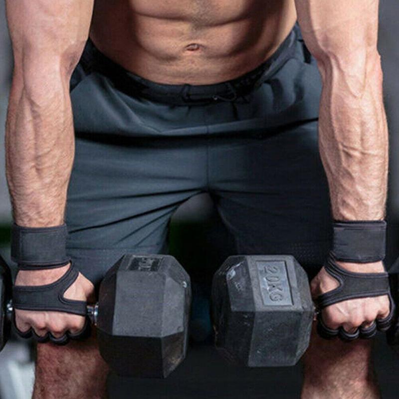 Weight Lifting Training Gloves Women Men Fitness Sports Body Building Gym Gloves - S