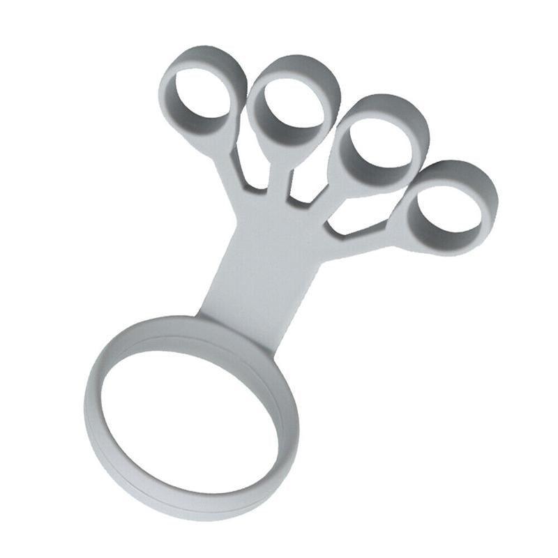 Finger Exerciser Strength Gripper Forearm Trainer Hand Grip Strengthener Therapy - 3# Black (Large Strength)