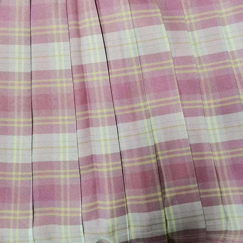 Women Girls School Pleated Skirt Summer High Waist  Tartan Short Skirt AU Stock - 2XL