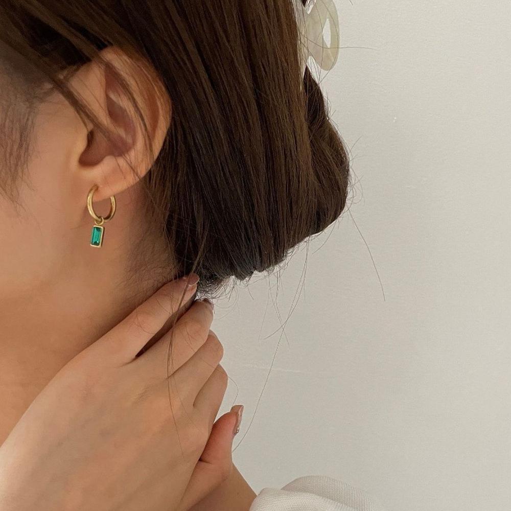 Fashion Gold Zircon Earrings Stud Drop Dangle Wedding Best Gift For Women - Bunny-Ears