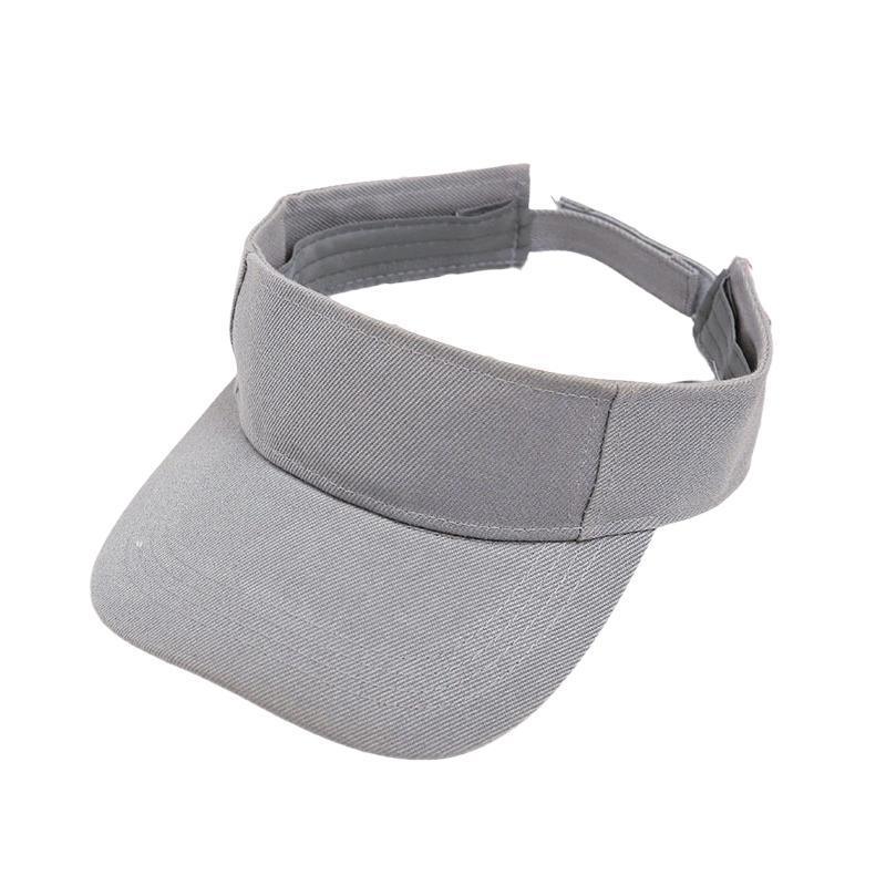 Women Adjustable UV Protection Sport Visor Cap Beach Sun Hat New Stylish Design - Pink