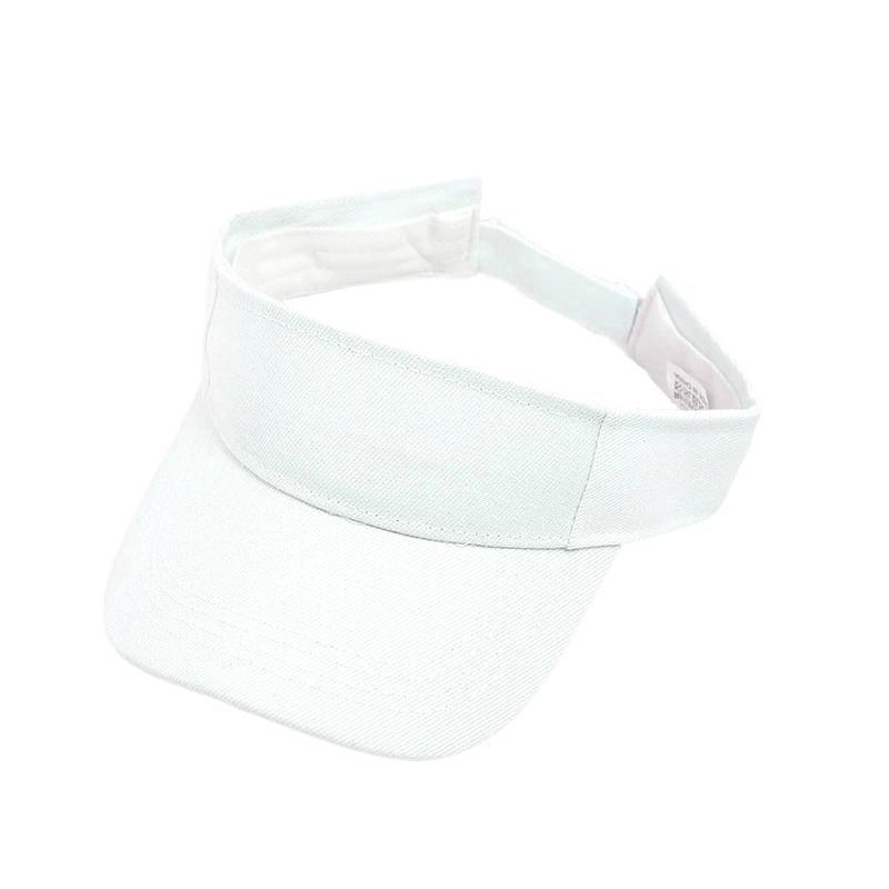 Women Adjustable UV Protection Sport Visor Cap Beach Sun Hat New Stylish Design - Black