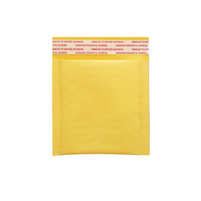 25PCS Poly Bubble Mailer Yellow Colour Multi-Size Plastic Padded Bag - 25PCS-13*18CM
