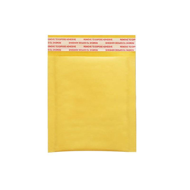 25PCS Poly Bubble Mailer Yellow Colour Multi-Size Plastic Padded Bag - 25PCS-13*23CM