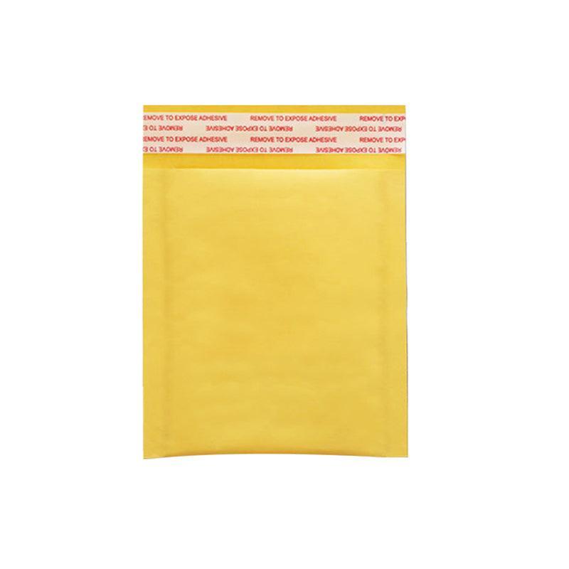 25PCS Poly Bubble Mailer Yellow Colour Multi-Size Plastic Padded Bag - 25PCS-13*23CM