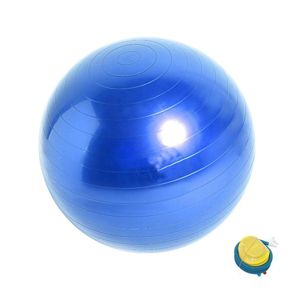 Explosion-Proof Thickened Inflatable Yoga Ball Massage Fitness Stability Ball - Purple - 75cm