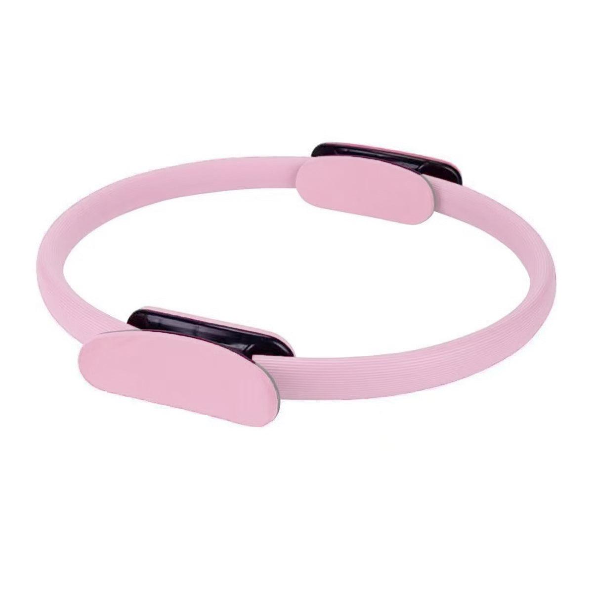 6 Colours Pilates Yoga Ring Magic Circle Fitness Equipment for Toning Slim Legs - Purple