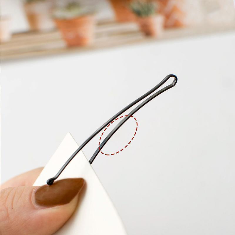 40 PCS Short Black Waved Hair Pins Bobby Pins Grips Salon Dance Hair Accessories - Short Wave Clip