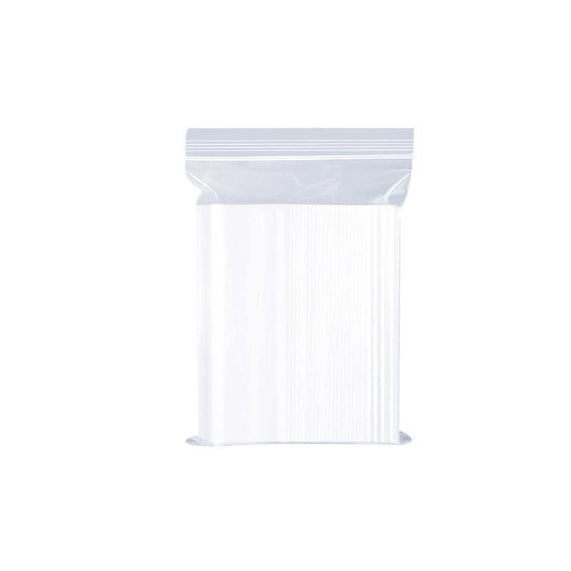 10/100PCS Thick Resealable Ziplock Bags in 12 Sizes Zip Lock Plastic Bags - 14x20cm-100pcs