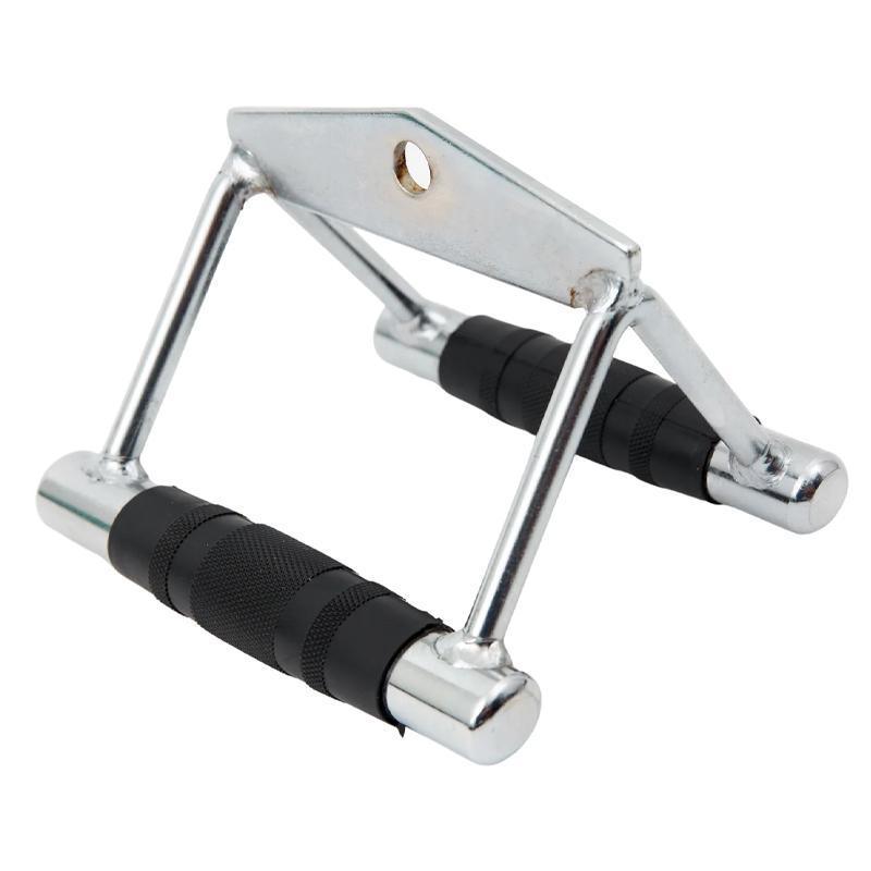 Cable Pulley Attachment Tricep Rope V Grip LAT Pull Down Gym Accessory - EZ Curl Pull-Down Bar