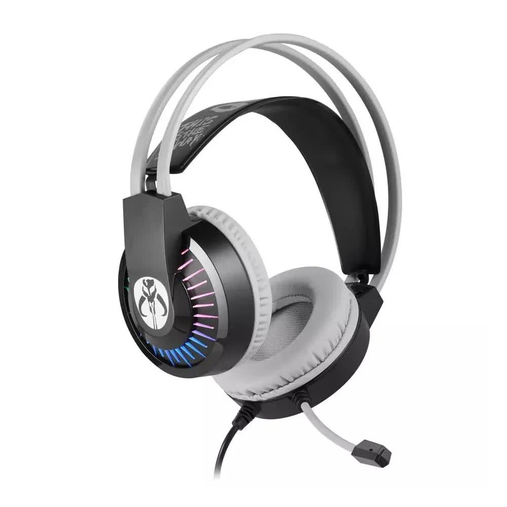 Star Wars the Mandalorian Gaming Headset Headphones Earphones with Microphone