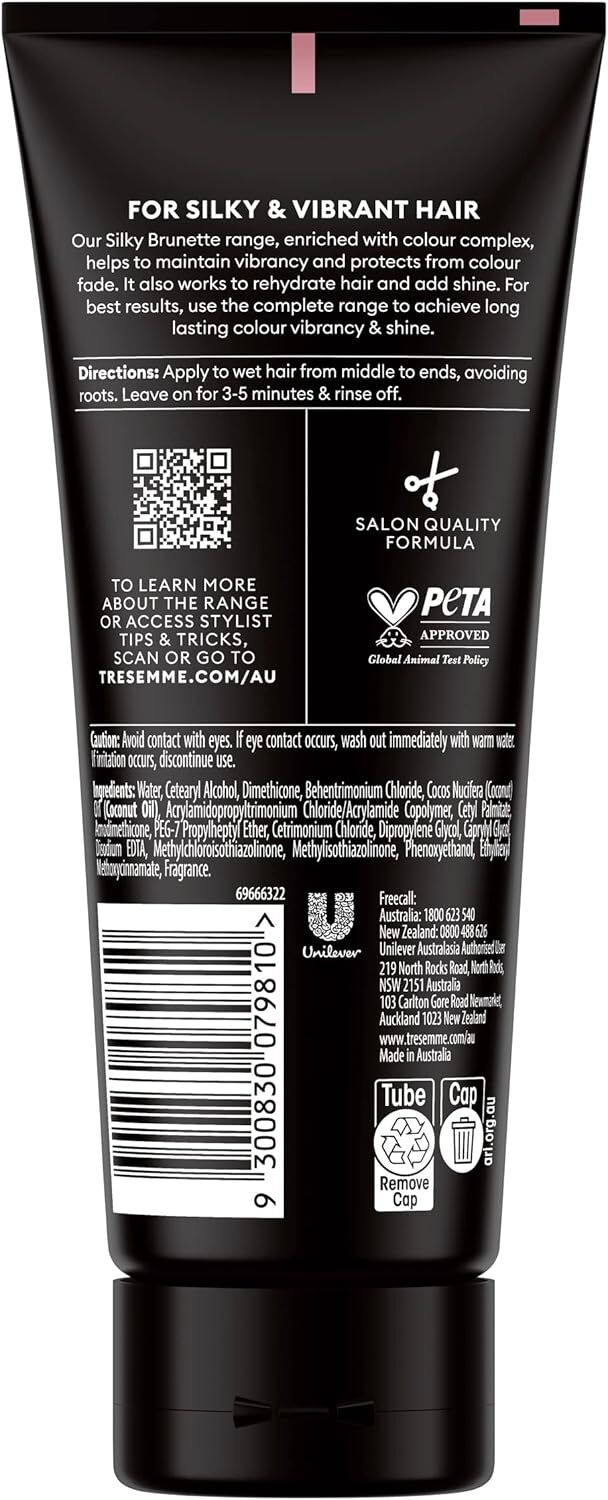 Tresemme Silky Brunette with Colour Complex Hair Mask 200ml Step 3