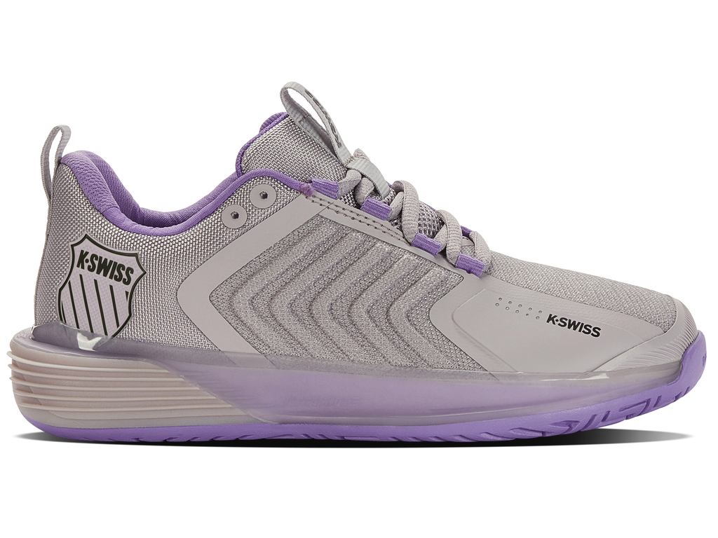 K-Swiss Ultrashot 3 Womens Tennis Shoes Runners Sneakers in Purple Rain - US 7.5