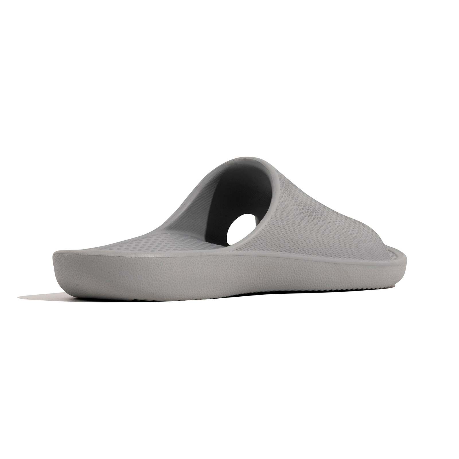 Archline Rebound Orthotic Slides Flip Flop Thongs Slip On Arch Support - Stone Grey - Euro 38