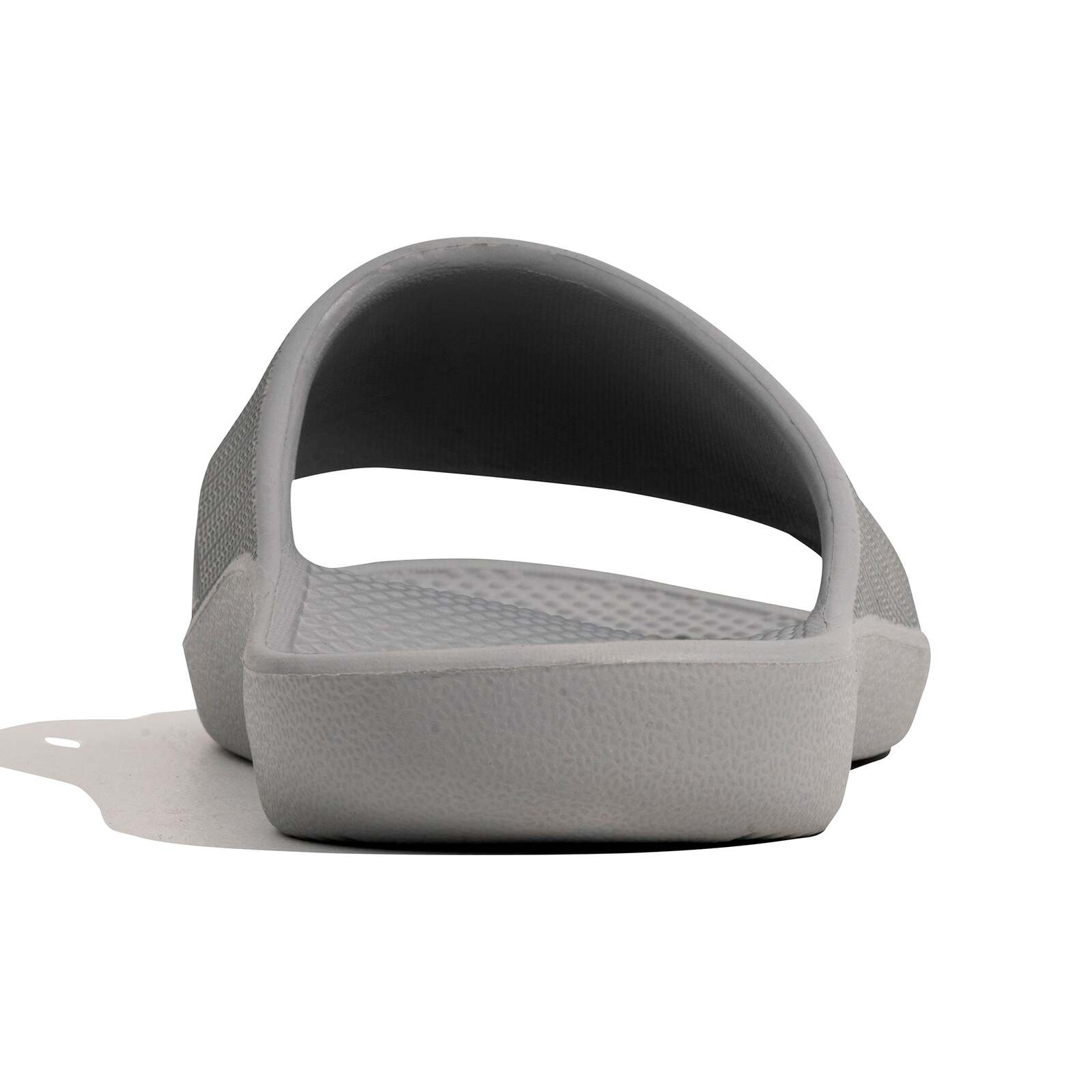 Archline Rebound Orthotic Slides Flip Flop Thongs Slip On Arch Support - Stone Grey - Euro 45