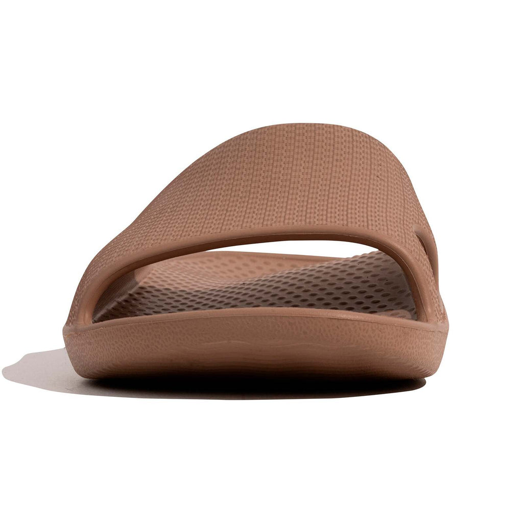 Archline Rebound Orthotic Slides Flip Flop Thongs Slip On Arch Support - Putty - Euro 39