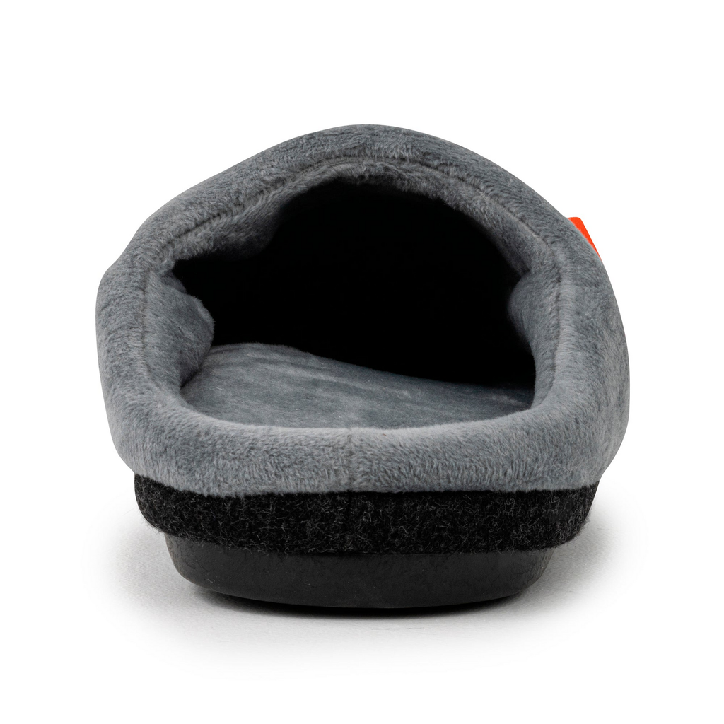 ARCHLINE Orthotic Slippers Slip On Arch Scuffs Orthopedic Moccasins in Charcoal Marle - EUR 42