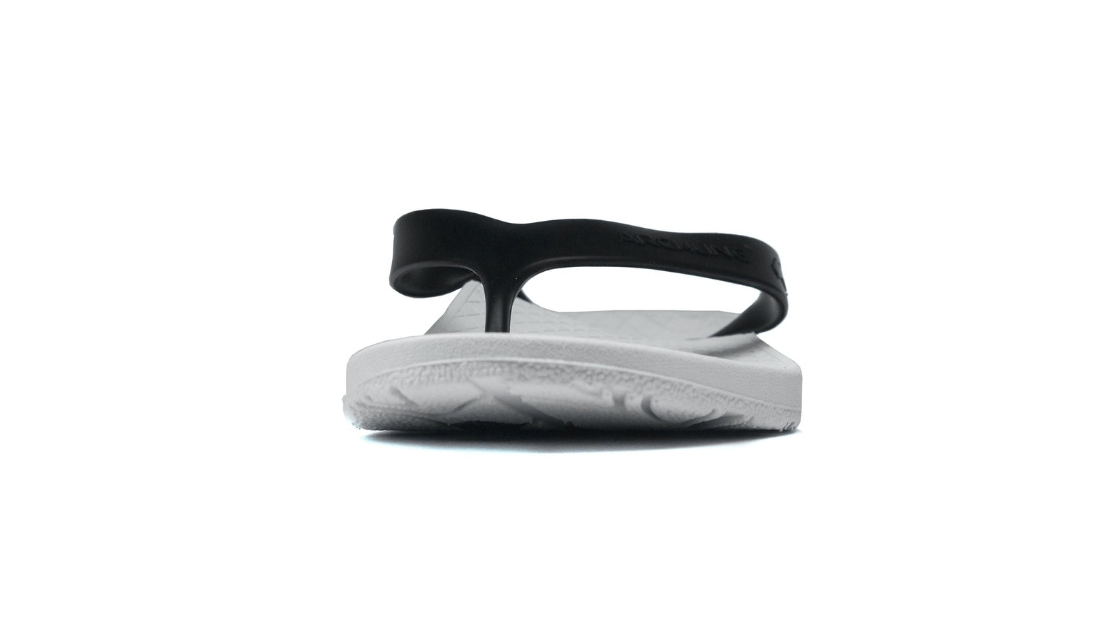 ARCHLINE Orthotic Thongs Arch Support Shoes Footwear Flip Flops Orthopedic - White/Black - EUR 34