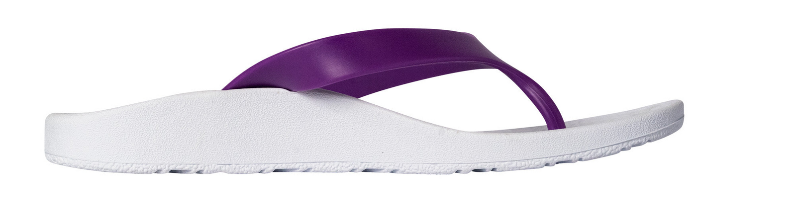 ARCHLINE Orthotic Thongs Arch Support Shoes Footwear Flip Flops Orthopedic - White/Fuchsia - EUR 35