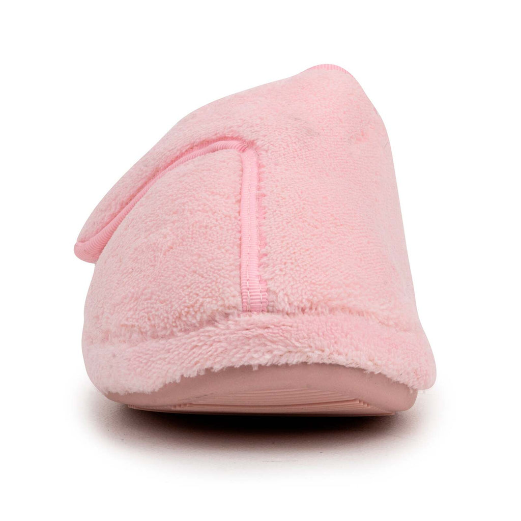 ARCHLINE Orthotic Plus Slippers Closed Scuffs Pain Relief Moccasins - Pink - EU 38