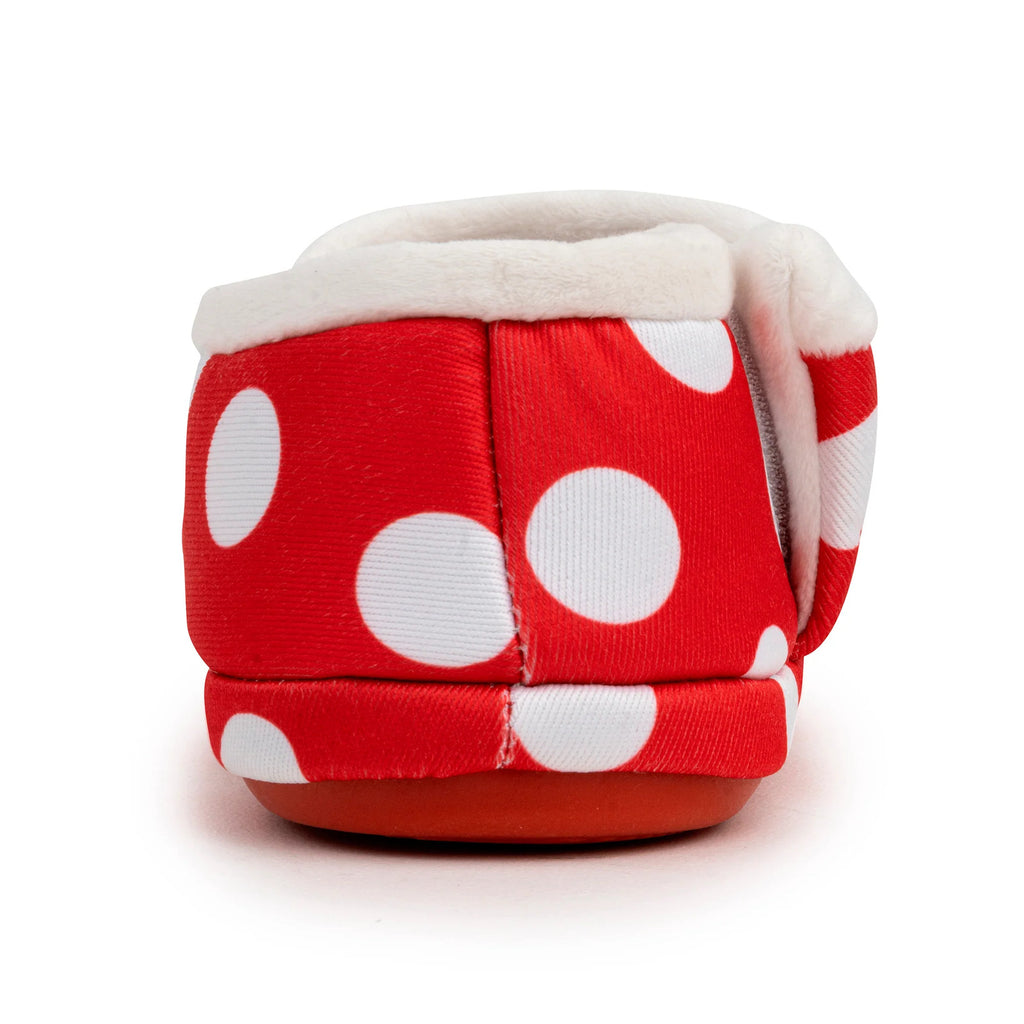 ARCHLINE Orthotic Slippers CLOSED Back Scuffs Moccasins Pain Relief - Red Polka Dots - EUR 40 (Womens 9 US)